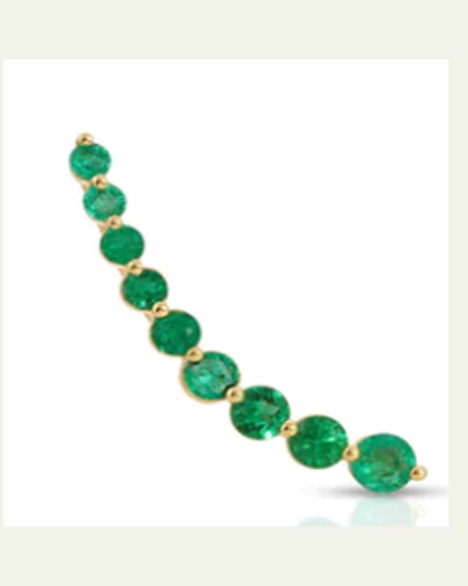18K RIGHT EMERALD FLOATING E
